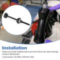 Steering Head Cup Stem Post Installer Bearing Race Installation Tool For Harley-davidson Big Twin Softail Sportster Fx Flh Fxr