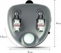 Zone Tech Garage Parking Assist Dual Laser Guide 4 Pack- High-tech Professional 360 A Degree Adjustable To Wider Angles Sensor