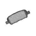 Rear Disc Brake Pads For Nissan Qashqai 2017 To 2023 Ceramic Friction Includes Clips Hardware And Shims Low Dust 4 13 In Pad 