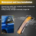 X Autohaux Car 1 Led Front Left Side Mirror Turn Signal Light 31371878 For Volvo Xc60 2014 2015 2016