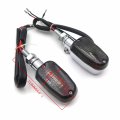 Httmt Mt303-011- Aluminum 10mm Stalk Motorcycle Turn Signal Blinker Lights Compatible With Universal Bike