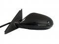 108 8th Gear Black Left Driver Side Mirror With Lane Assist For Audi A6 S6 2012 2013 2014 2015 2016 2017 2018 