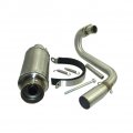 Tc-motor Stainless Steel Exhaust Pipe With Removable Silencer For Honda Z50 Monkey Bike Mini Trail 50cc 70cc 90cc 110cc 125cc