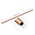 Uxcell Copper Round Tube 4mm Od 0 5mm Wall Thickness 300mm Length Pipe Tubing 4 Pcs