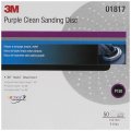 3m 01817 Hookit Purple 6 P150c Grit 734u Clean Sanding Disc