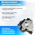 Car Rear Tailgate Latch Actuator Trunk Door Lock 64610-02110 For Toyota Corolla 2007-2013