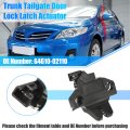Car Rear Tailgate Latch Actuator Trunk Door Lock 64610-02110 For Toyota Corolla 2007-2013