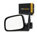 Chevy Colorado 2009 2010 2011 Door Mirror Driver Side Manual Non Heated Standard Crew Extended Cab Textured Black Replacement