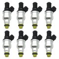 0280150558 Set Of 8 42lb Fuel Injectors Compatible With 1985-2002 Pontiac Firebird