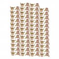 100 Pcs 9mm Spring Band Type Action Fuel Hose Pipe Air Clamp Bronze Tone 