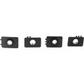Front Center Bumper Bracket Sensor Holder Set For Bmw X5 2019 2020 2021 2022 40i 50i Model Abs Plastic Replacement 51119481049 