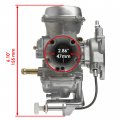 Caltric Carburetor Compatible With Suzuki Lt-f250 Ltf250 Kingquad 250 2013 2014