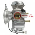 Caltric Carburetor Compatible With Suzuki Lt-f250 Ltf250 Kingquad 250 2013 2014