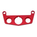 Key Switch And Indicator Light Mount Handlebar Clamp Aluminum Ignition Bracket Replacement For Pro Taper Fit Trx 450r Red 