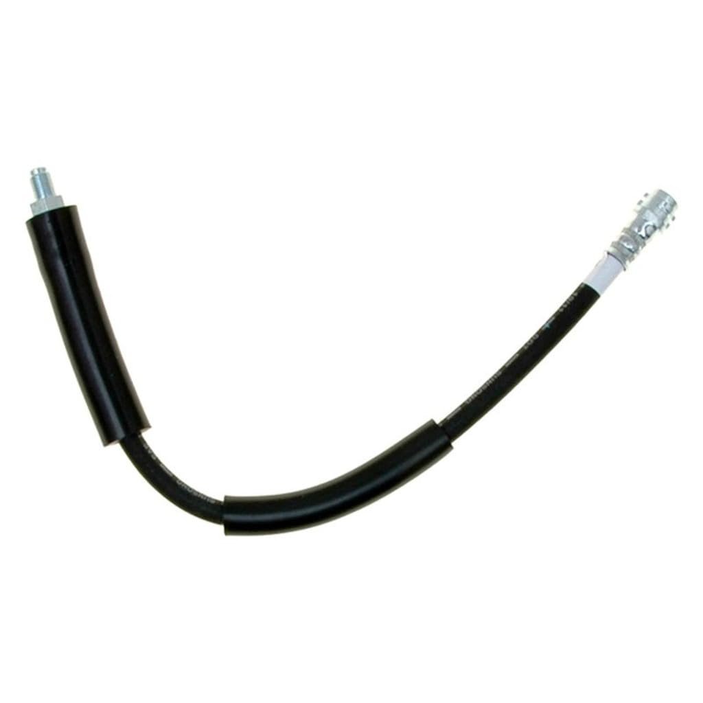 Front Brake Hydraulic Hose For Mercedes Benz S55 Amg S600 2001 2006 Black Corrosion Resistant Steel External Thread 16 In