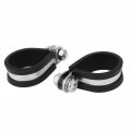 Uxcell 28mm P Clips Epdm Rubber Lined Mounting Bracket 5pcs For Pipe Tube Cable
