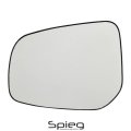 Spieg Driver Side Mirror Glass Replacement For Mitsubishi Lancer 2015-2017 Heated W Back Plate Lh