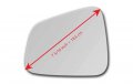 Heated Mirror Glass With Back Plate For 2013-2022 Buick Encore Chevrolet Trax Driver Side View Left Lh