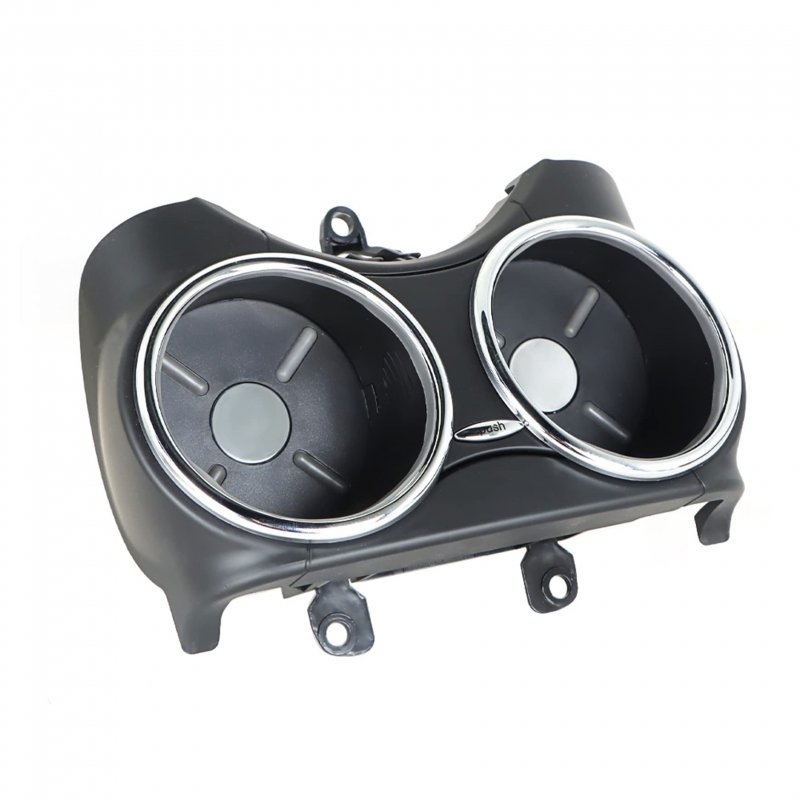Black Dual Cup Holder Bracket Replacement For 2006 2011 W219 C219 Cls500 Cls550 Cls55 Cls63 Amg Part Number 21968004149051