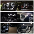 9pcs White Led Intrior Lights Bulb Kit For Chevy Impala 2014 2015 2016 2017 2018 Footwell Glove Box Vanity Mirror Trunk License
