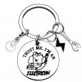 Electrician Appreciation Gift Light Bulb Keychain Funny Thank You For Electrical Engineers Graduation Retirement Birthday And