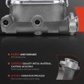 A-premium Brake Master Cylinder With Reservoir And Cap Compatible Ford Vehicles Mustang 1967 1968 1970 Replaces C7zz-2140-b
