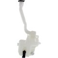 Windshield Washer Reservoir With Pump And Cap For Ford Police Interceptor Utility 2013 2014 2015 Fluid Level Sensor Port 
