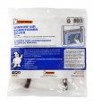 Frost King Inside Window Air Conditioner Cover 1 Silver