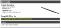 Rear Track Bar Compatible With 1998-2002 Lincoln Navigator Standard Suspension