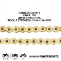 Niche Gold 420 X-ring Chain 108 Links With Connecting Master Link
