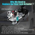 Uxcell Rear Left Side Power Door Lock Actuator Motor For Jeep Grand Cherokee 1998 1999 2000 2001 2004 No 55135621ab