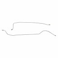 1962 To 1965 Chevrolet Chevy Ii Nova Rear Axle Brake Lines 2pc Oe Steel Cnb62r1 