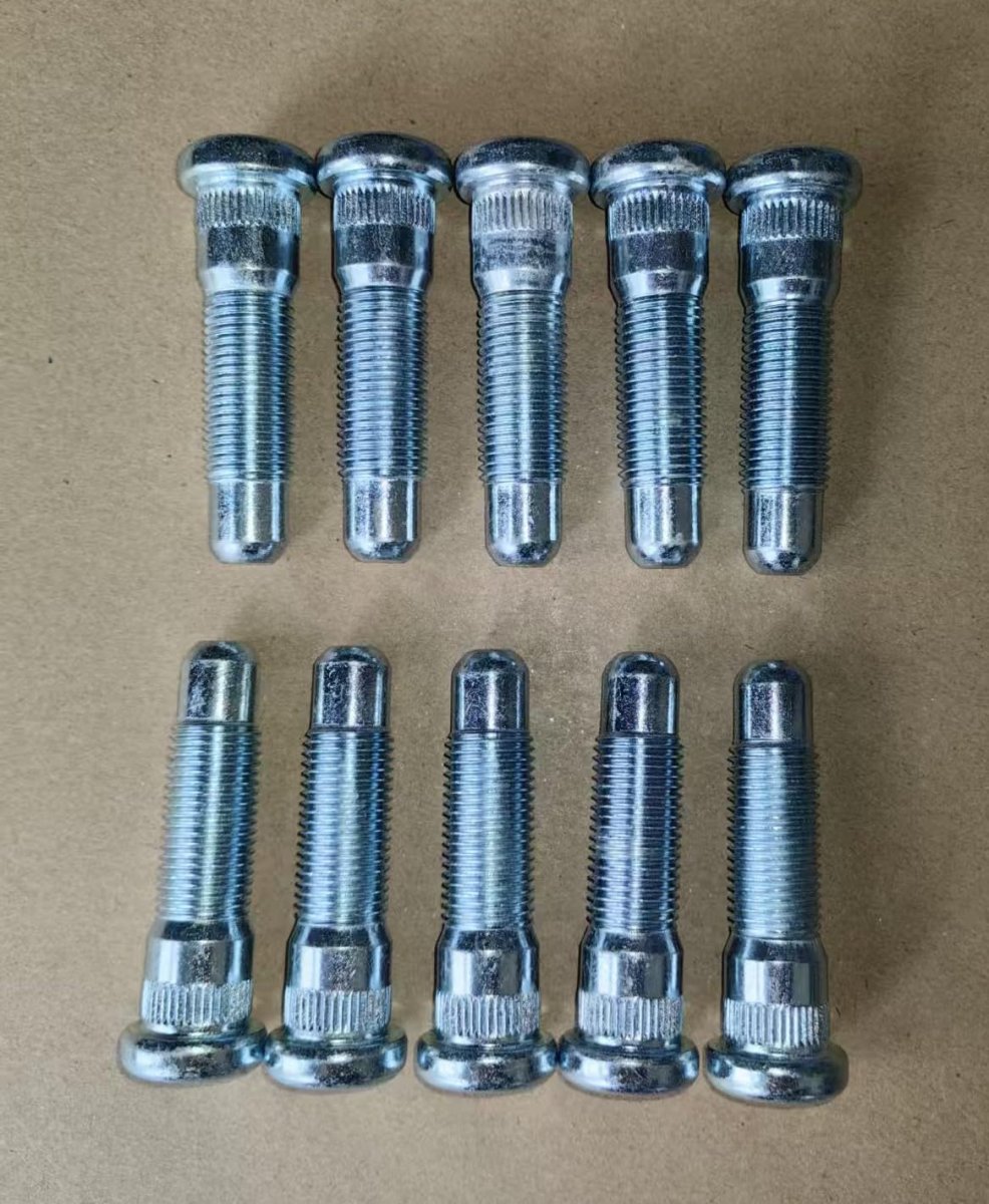 10pcs Serrated Wheel Stud Bolts 610-434 M14x1 50 16mm Knurl 58mm Length Replacement For Gmc Chevrolet Silverado 1500 Traverse