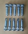 10pcs Serrated Wheel Stud Bolts 610-434 M14x1 50 16mm Knurl 58mm Length Replacement For Gmc Chevrolet Silverado 1500 Traverse