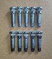 10pcs Serrated Wheel Stud Bolts 610-434 M14x1 50 16mm Knurl 58mm Length Replacement For Gmc Chevrolet Silverado 1500 Traverse