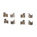 Disc Brake Hardware Set For Toyota Sequoia 2023 2024 2025 Front Position Alx Pau Df 340 76089 Cla3 Standard Style Black 