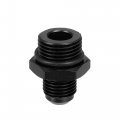 X Autohaux Black 6an Male To M18 1 5mm Metric Thread Fitting Adapter Flare Union Coupler Fuel Oil Line Hose End Aluminum Alloy