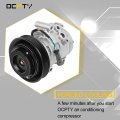 Ocpty Air Conditioning Compressor Co 295c For Chevrolet Colorado Gmc Canyon Hummer H3 T Isuzu I-280 I-290 I50 I-370 2 8l 2 9l 3