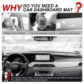 Autorder Custom Fit For Dashboard Mat Cover Hyundai Palisade 2020 2021 2022 2023 Accessories Dash Nonslip Protector Sunshade No