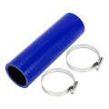 Straight Coupler Silicone Hose With Clamps 1 5 Id Length 0 Degree Car Coolant 4-ply 5mm Thick Air Intake Turbo Intercooler 