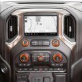 Cherocar Center Console Radio Ac Knobs Cover For Chevy Silverado 2019-2023 For Suburban 2020-2023 Tahoe Gmc Yukon 2014-2018 Gmc