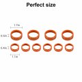 Cherocar Center Console Radio Ac Knobs Cover For Chevy Silverado 2019-2023 For Suburban 2020-2023 Tahoe Gmc Yukon 2014-2018 Gmc