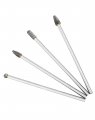 4pcs 6 In Long Shank Tungsten Carbide Burr Set 6mm Versatile Tool For Mold Manufacturing Chamfering Metal Wood Carving Grinding 