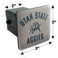 Utah State University Aggies Logo Tow Trailer Hitch Cover Plug Insert