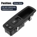 X Autohaux 68110865aa 68298088aa Car Power Window Switch Front Right Passenger Side For Dodge Grand Caravan Ram 1500 2013-2015