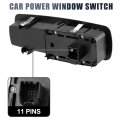 X Autohaux 68110865aa 68298088aa Car Power Window Switch Front Right Passenger Side For Dodge Grand Caravan Ram 1500 2013-2015
