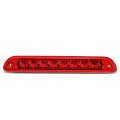Led High Mount Red Housing 3rd Third Tail Brake Light Lamp Compatible With Ford Escape 01-07 Mercury Mariner 05-07