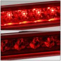Led High Mount Red Housing 3rd Third Tail Brake Light Lamp Compatible With Ford Escape 01-07 Mercury Mariner 05-07