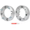 2x 4lug 2 Inch Wheel Spacers 4x156 Bore 131mm With 3 8 X24 Studs Adapters Fit For Magnum 325 2x4 4x4 500 