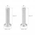 Uxcell Pan Phillips Cross Head Screw M8x35mm And M8x40mm Fasteners Bolts 304 Stainless Steel 10pcs